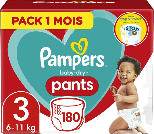 PAMPERS Pants S3 Midi Mora Market Business